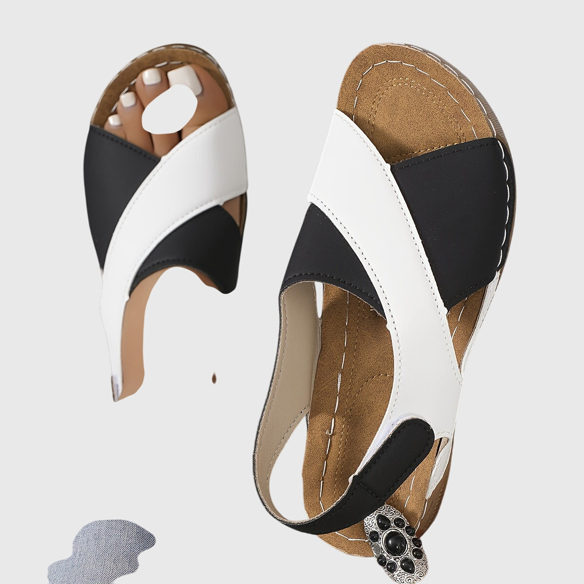 Ainsley | Sandales Orthopédiques Confort