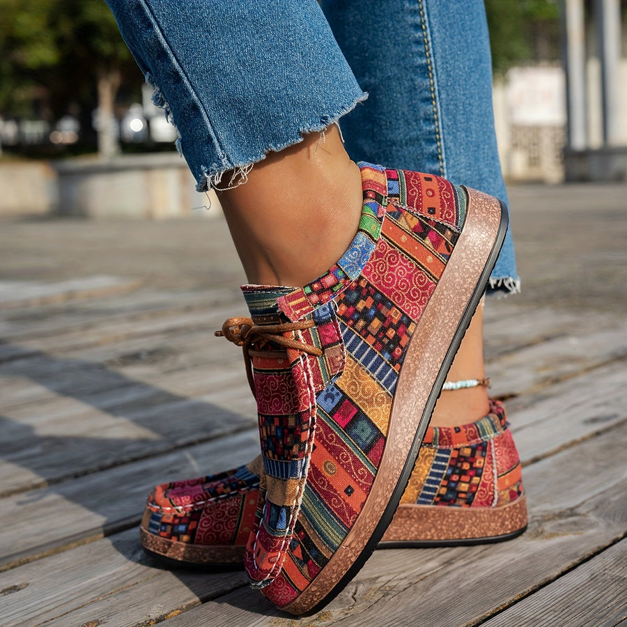 Noélie | Sneaker Rétro Colorée