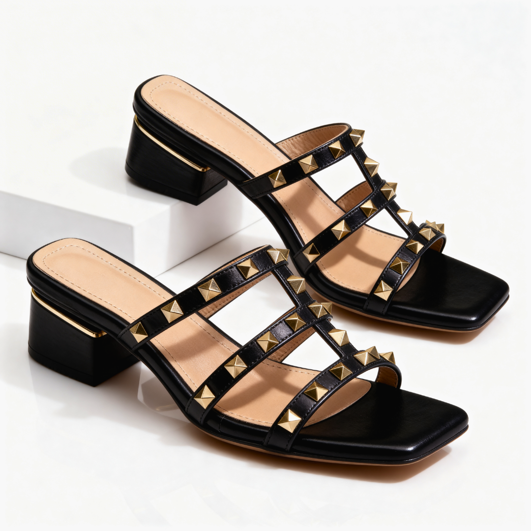 Odette | Sandales À Clous Statement