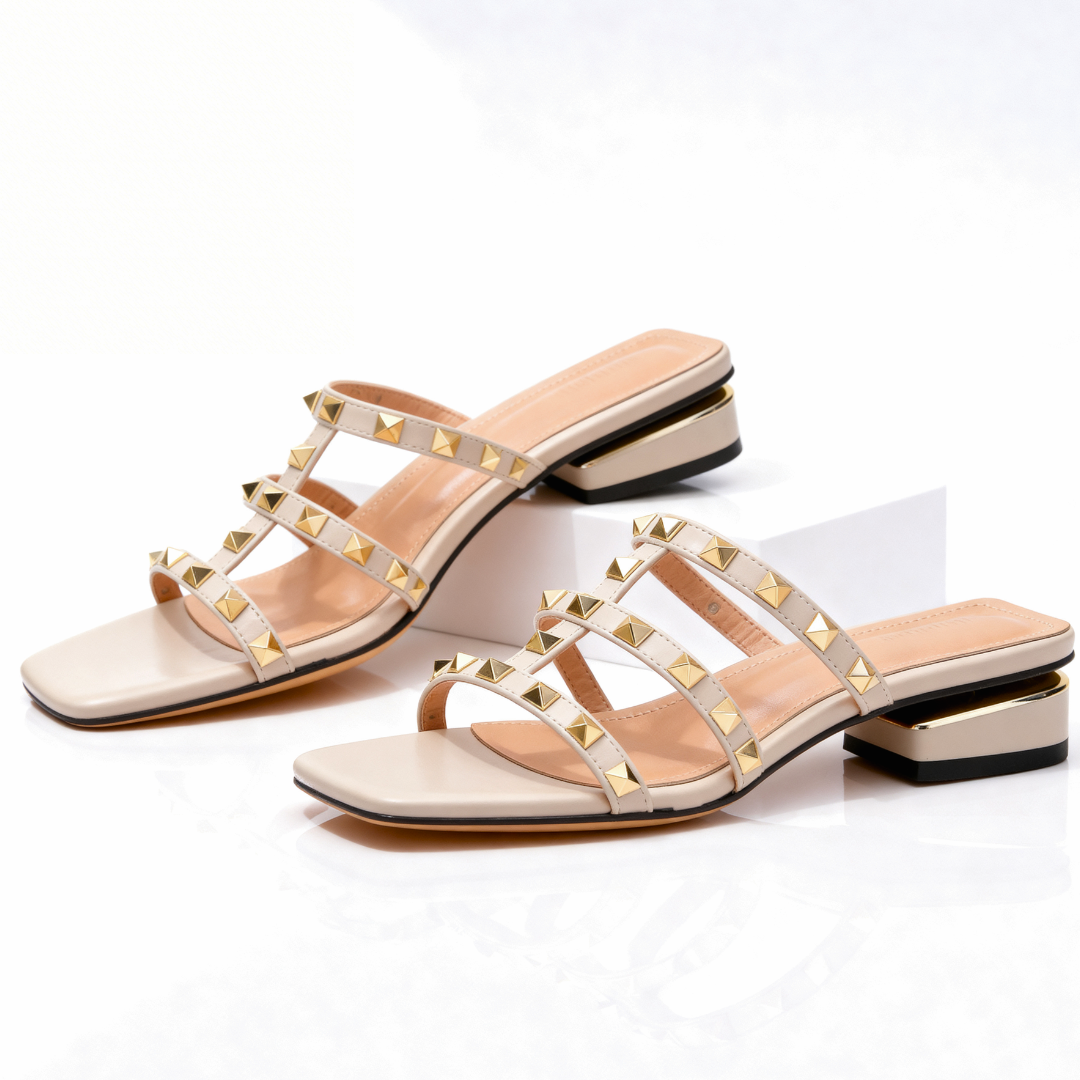 Odette | Sandales À Clous Statement