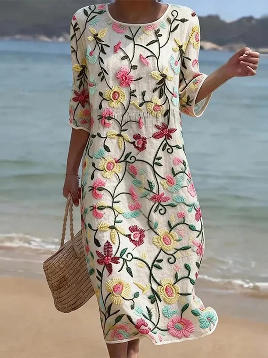 Rebecca | Élégante Robe Florale