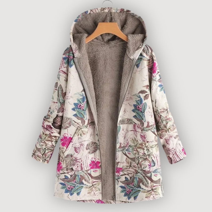 Alyssa | Manteau Fleuri Douillet