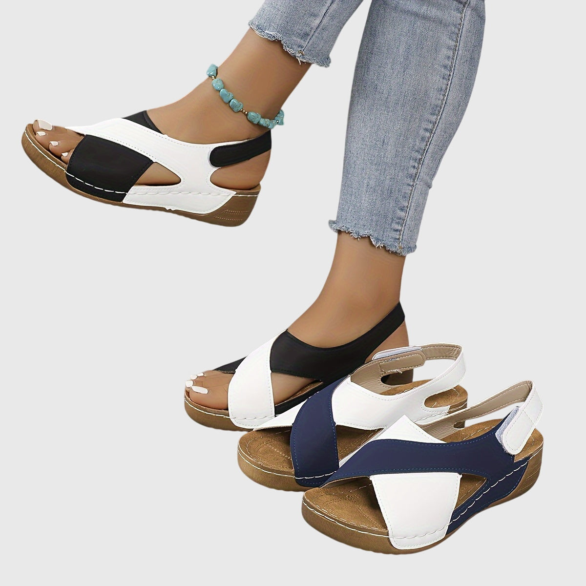 Ainsley | Sandales Orthopédiques Confort