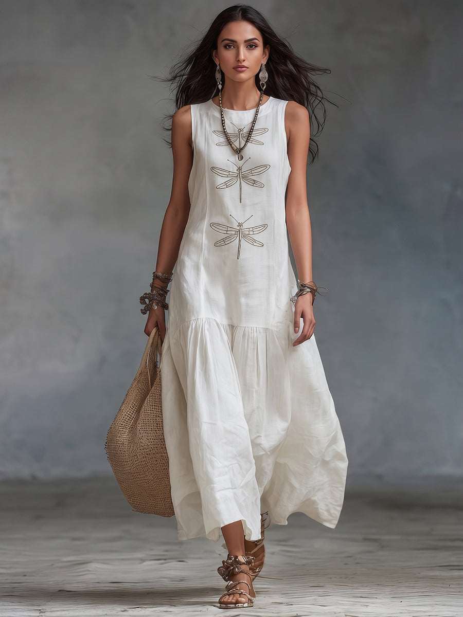 Geneva | Robe Maxi Sans Manches