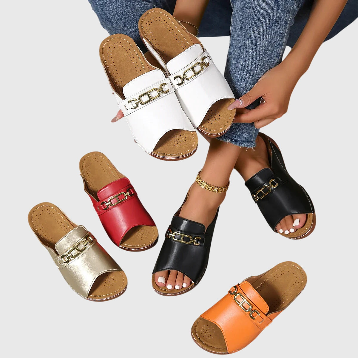 Kimberly | Sandales Confortables
