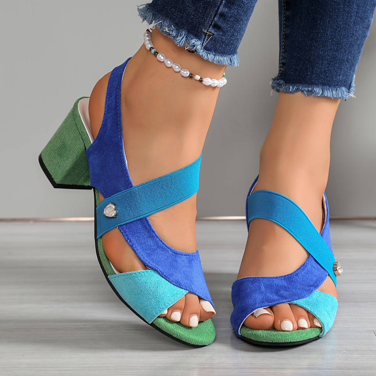 Linda | Talons Bloc Orthopédiques Confortables
