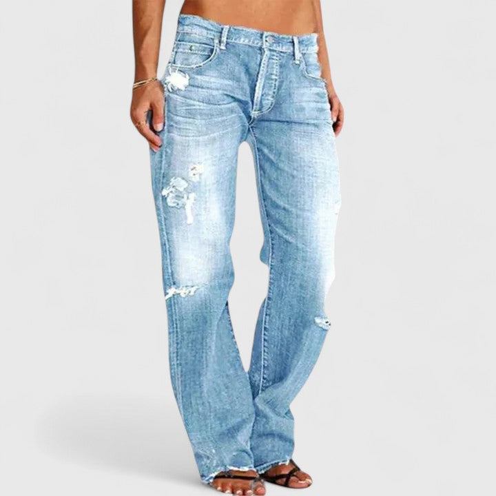 Estelle | Jean Coupe Large Robuste