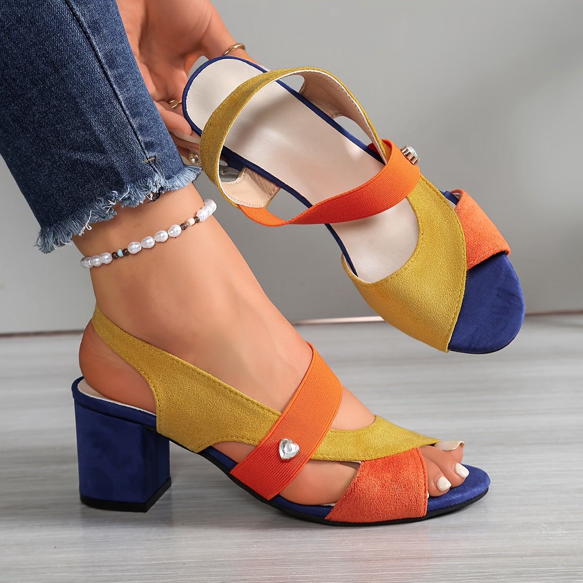 Linda | Talons Bloc Orthopédiques Confortables