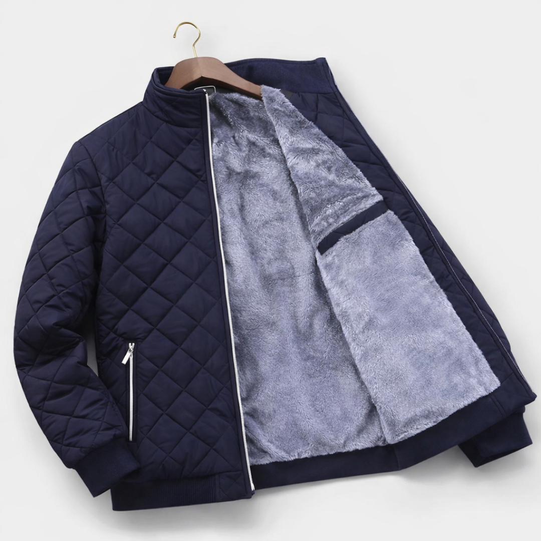 Liam | Veste Matelassée Zippée Élégante