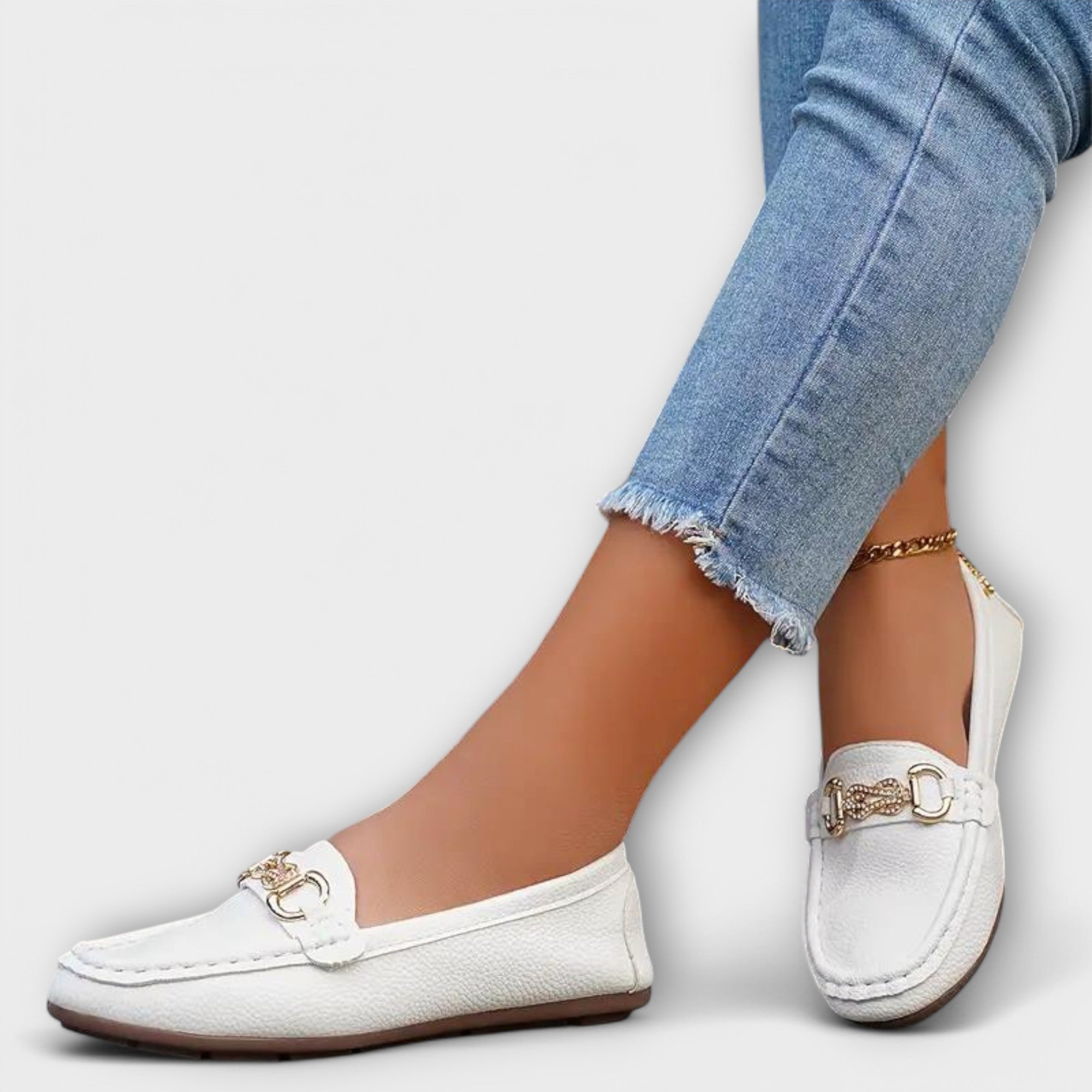 Aurora | Mocassins Cuir Chic Élégants