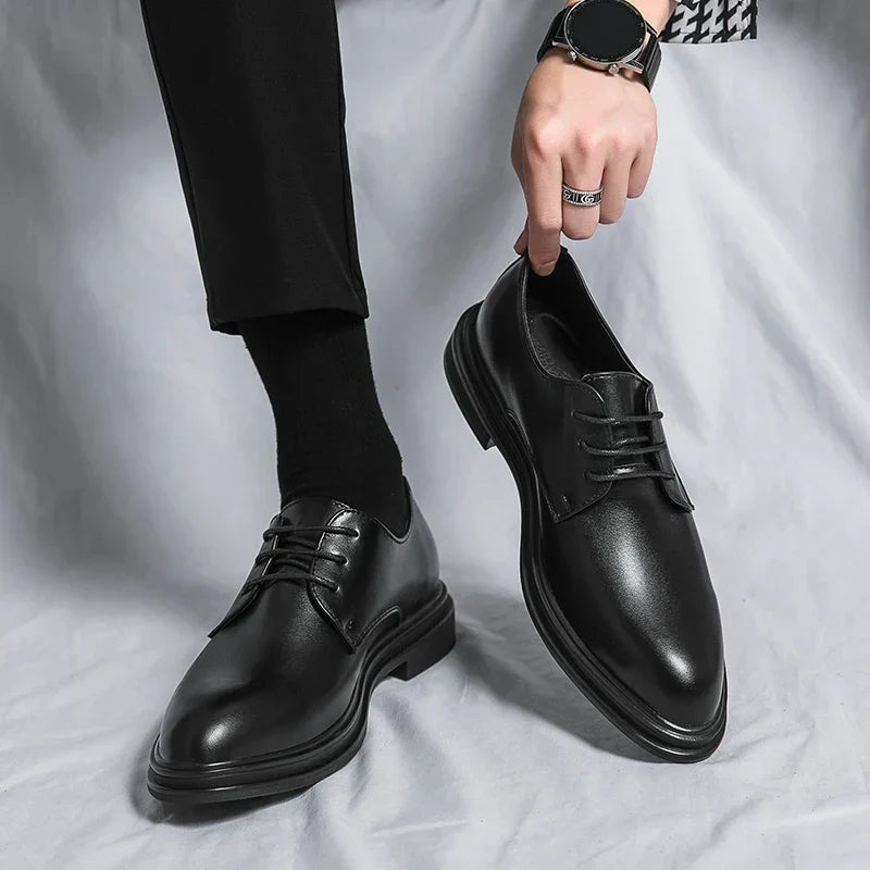 Edmond | Chaussures Derby Vernis Élégantes