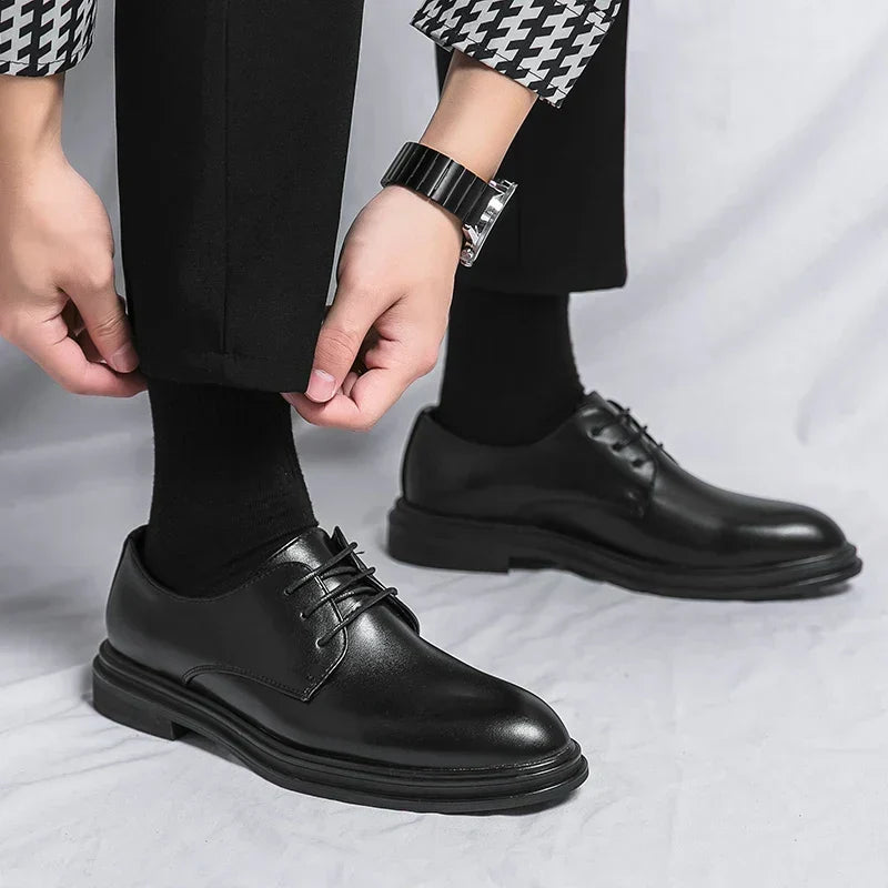 Edmond | Chaussures Derby Vernis Élégantes