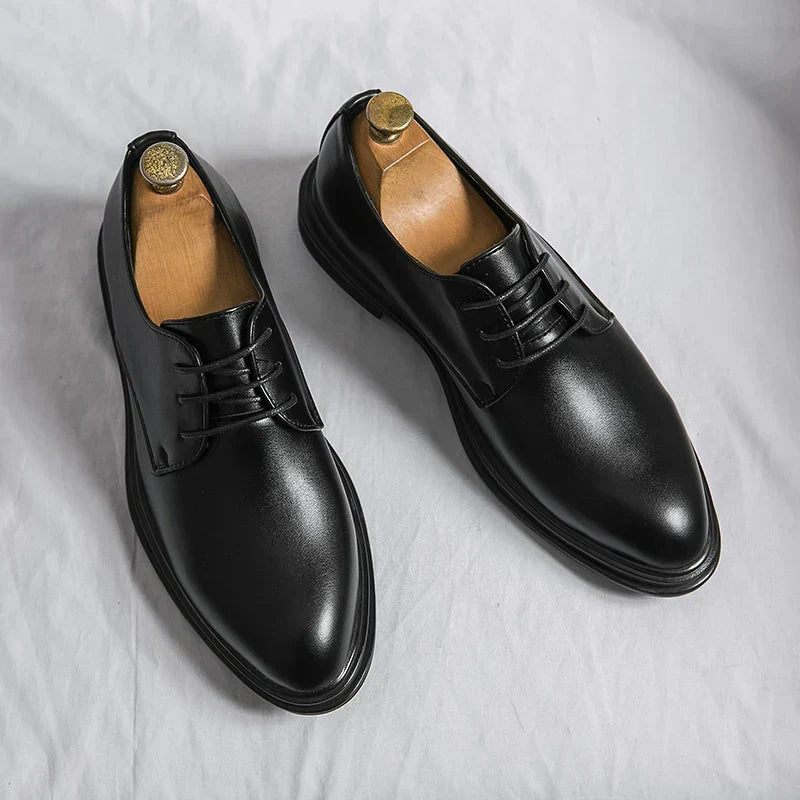 Edmond | Chaussures Derby Vernis Élégantes