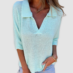 Lucia Haut Bleu Clair