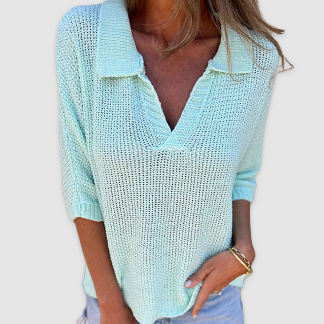 Lucia Haut Bleu Clair