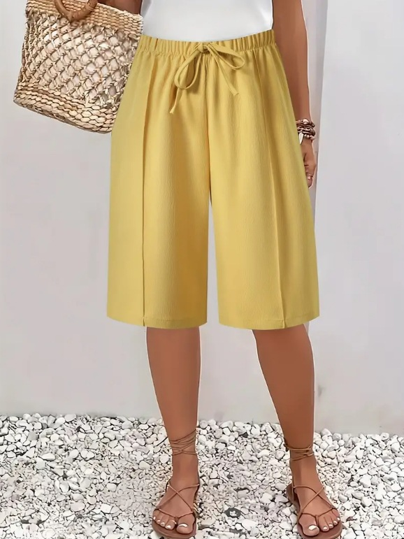 Béatrice | Short Élégant Confort Lin
