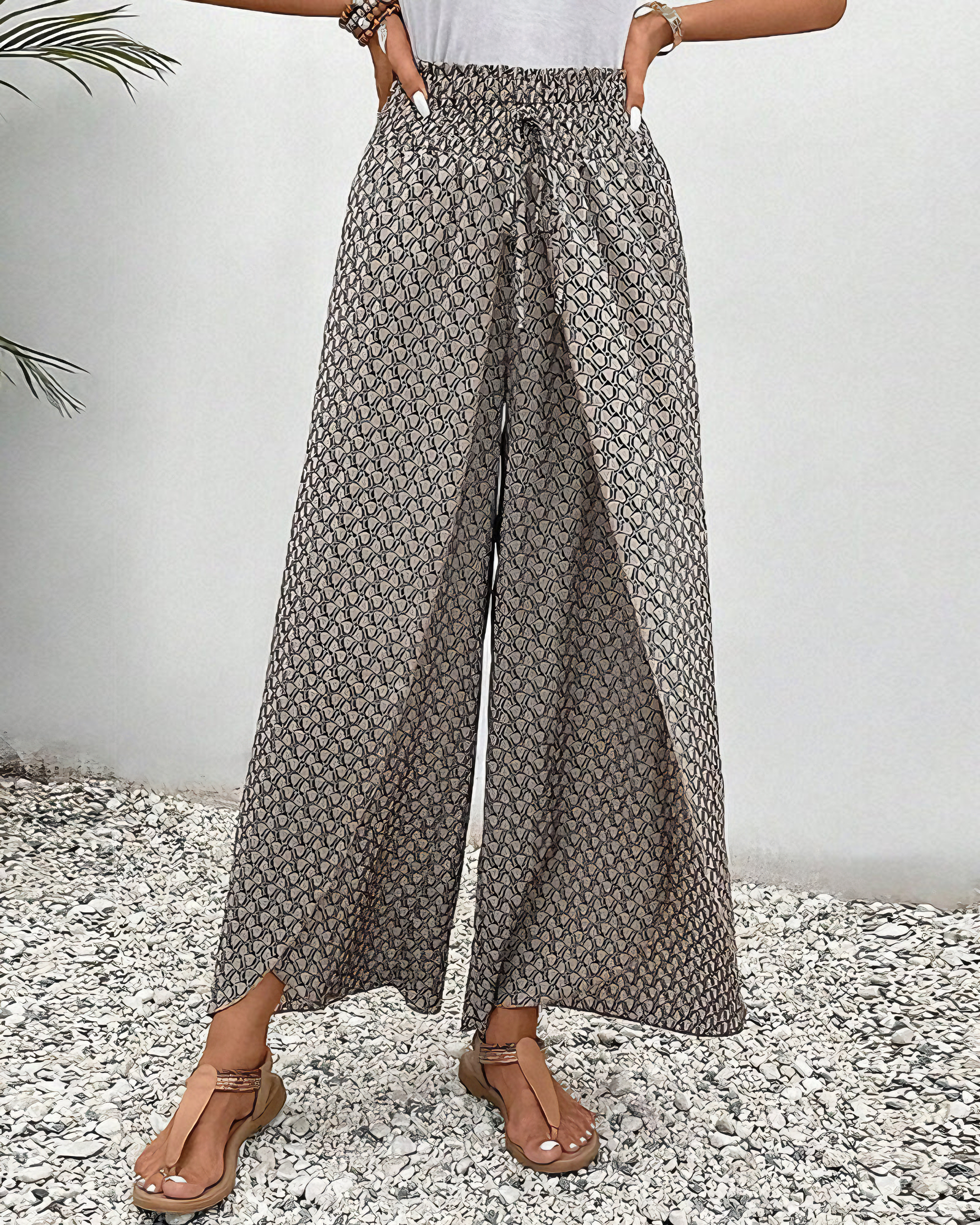 Sahara - Pantalon Large Détendu