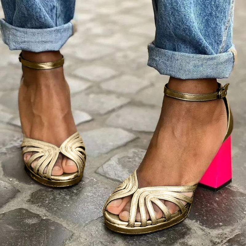 Milvia | Talons Classiques Bride Cheville