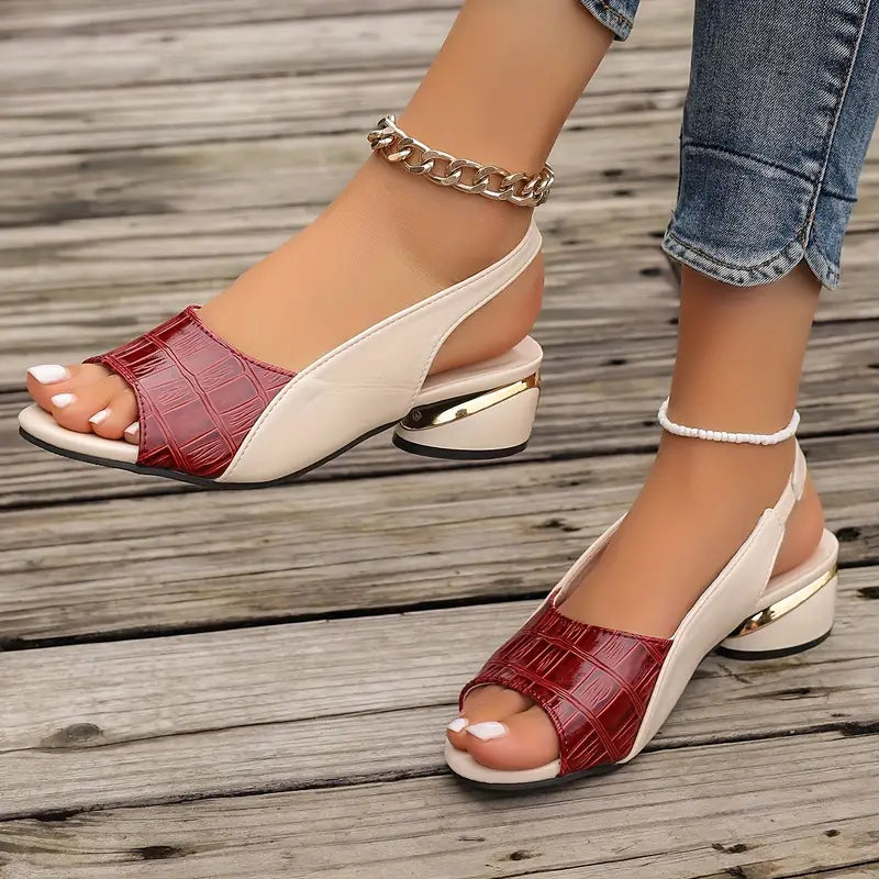 Rosalie | Sandales Orthopédiques Élégantes en Cuir