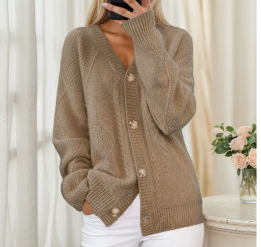 Camille | Cardigan Tricoté