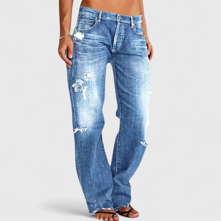 Estelle | Jean Coupe Large Robuste