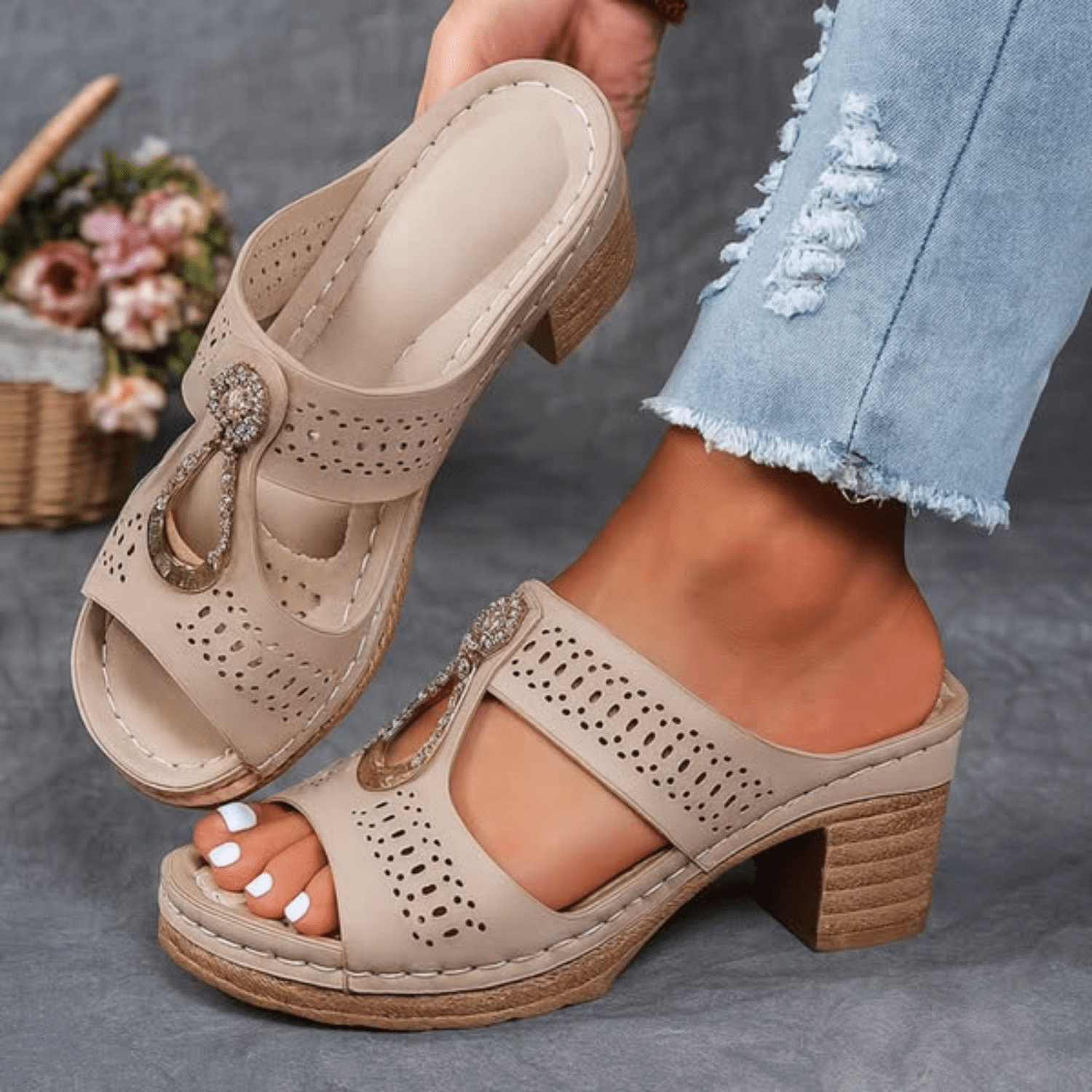 Faith | Sandales Orthopédiques Chic & Confortables