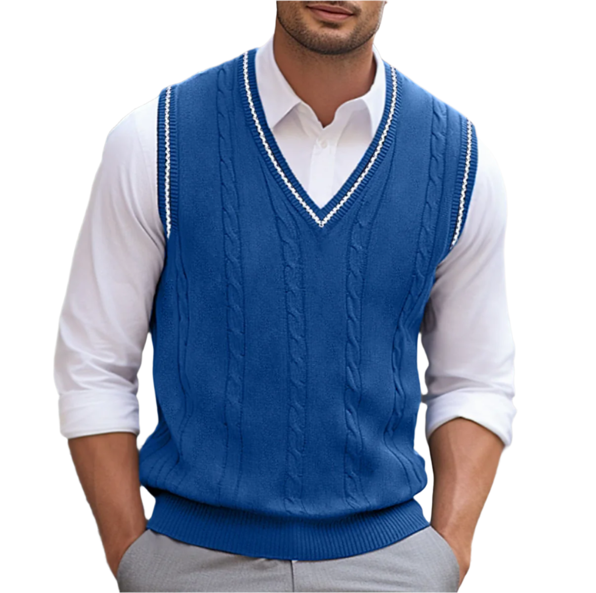 Niels | Gilet Sans Manches Polyvalent en Laine