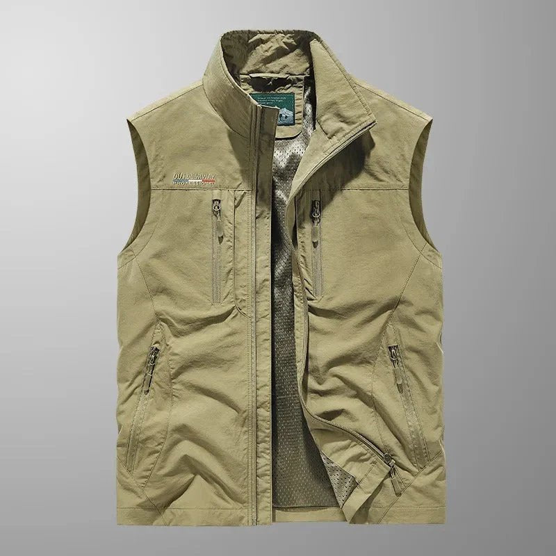 Olivier | Gilet Cargo Respirant Multi-Poches