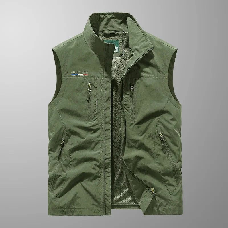 Olivier | Gilet Cargo Respirant Multi-Poches