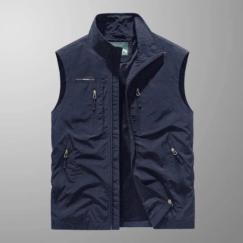 Olivier | Gilet Cargo Respirant Multi-Poches