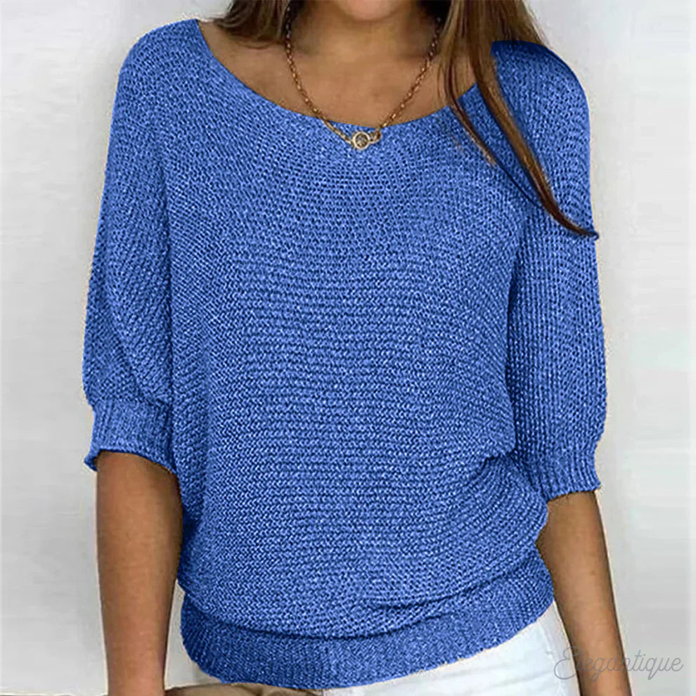 Evelyn Pull Bleu